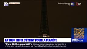 La tour Eiffel s'éteint pour la planète