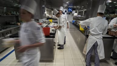 Une cuisine française, le 25 janvier 2018.