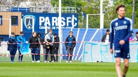 Le centre d'entraînement du PFC à Orly le 18 mai 2023