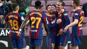 Lionel Messi et ses coéquipiers