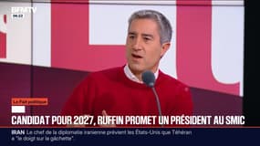 LE FAIT POLITIQUE D'ANNE - François Ruffin veut abaisser le salaire du président au Smic alors que 80% des Français pensent que certains élus sont trop payés 
