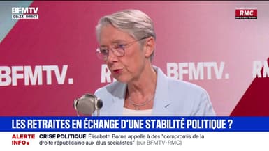 Pour Élisabeth Borne, la réforme des retraites sera "un débat de l'élection présidentielle"