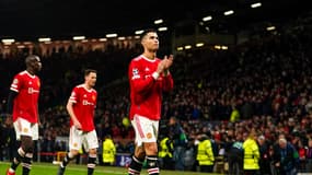 Cristiano Ronaldo avec Manchester United, le 15 mars 2022