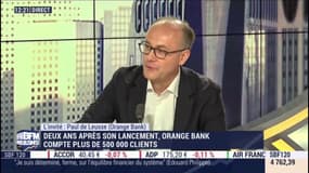 Paul de Leusse, le directeur général d'Orange Bank en charge des services financiers