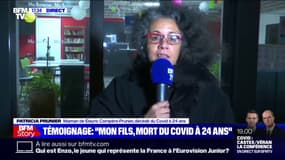 Il ne faut pas "croire qu'on est invincible parce qu'on est jeune": la mère d'Élayric Compère-Prunier, mort du Covid-19 à 24 ans, témoigne