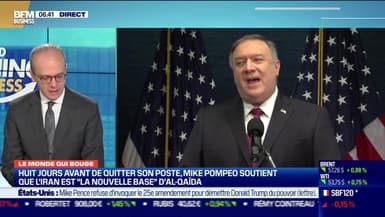Benaouda Abdeddaïm : Huit jours avant de quitter son poste, Mike Pompeo soutient que l'Iran est "la nouvelle base" d'Al-Qaïda - 13/01