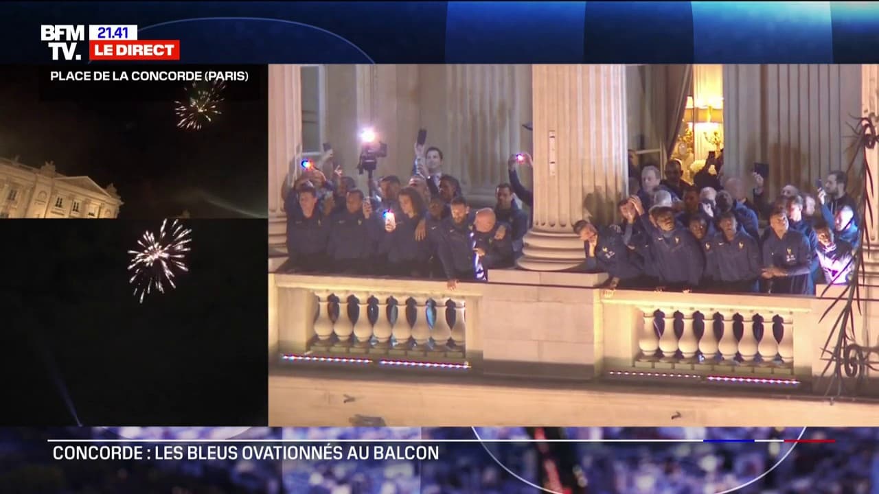 Des feux d'artifice pour les Bleus 