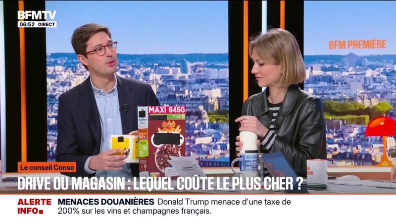 LE CONSEIL CONSO - Acheter en drive ou en magasin, qu'est-ce qui est le moins cher?