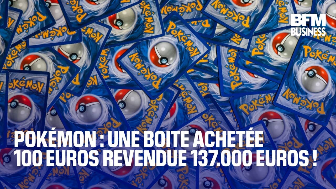 Pokémon : une boite achetée 100 euros revendue 137.000 euros !