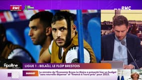 Youcef Belaili devrait bientôt quitter le Stade Brestois a cause de certaines frasques
