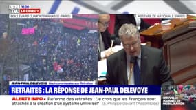 Réforme des retraites: "Mon parcours prouve mon souci de transparence" déclare Jean-Paul Delevoye