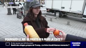 Pourquoi la consommation de jus de fruits est-elle diminuée?