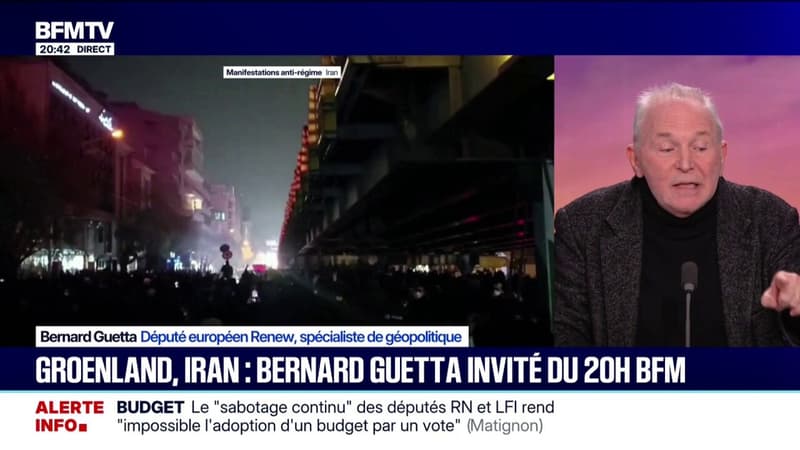 Iran: "Le régime est totalement ébranlé" assure l'eurodéputé Bertrand Guette