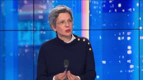 La députée EELV de Paris, Sandrine Rousseau, le 13 mars sur BFMTV.