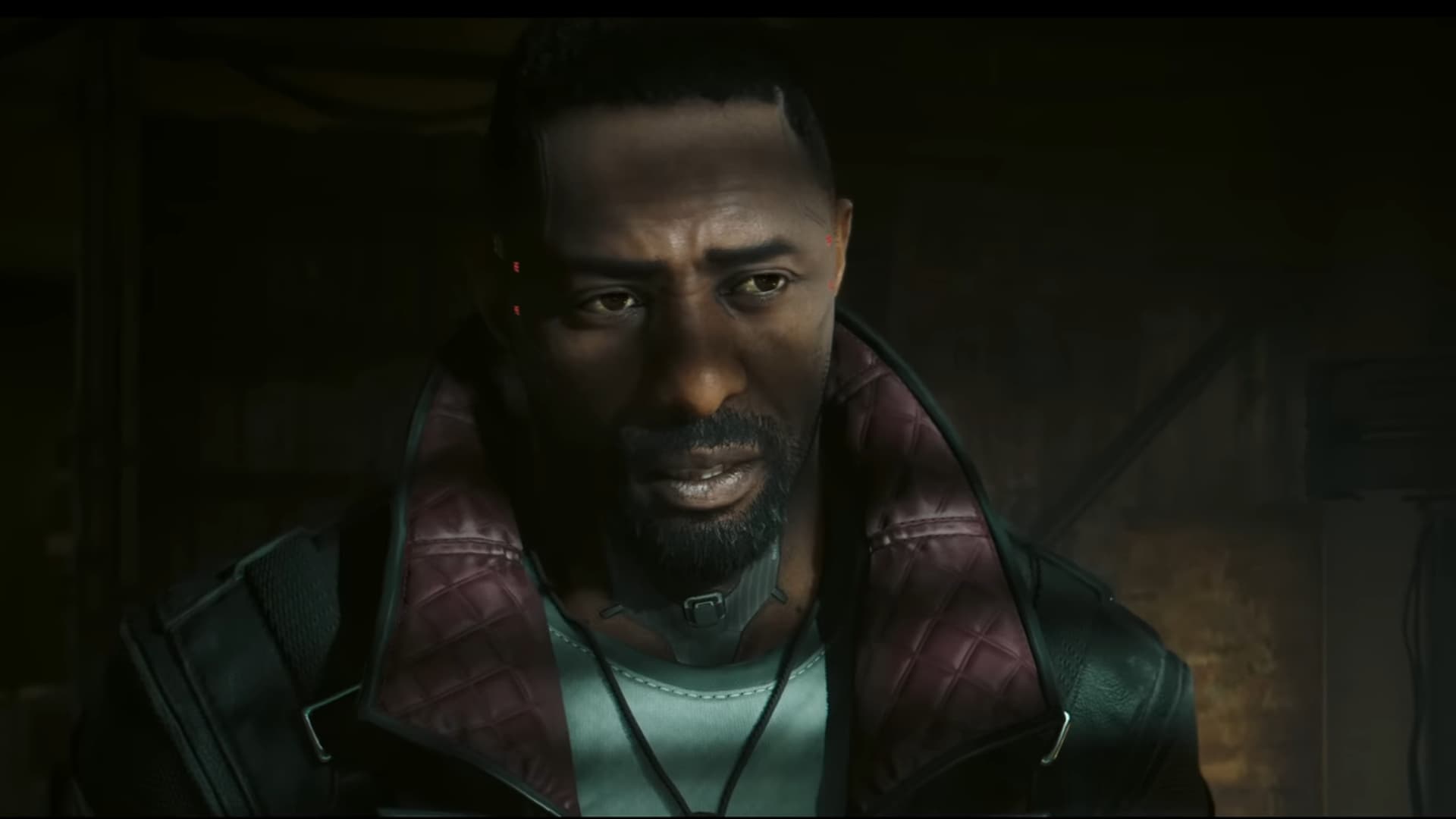 Idris Elba dans le jeu vidéo Cyberpunk 2077: Phantom Liberty