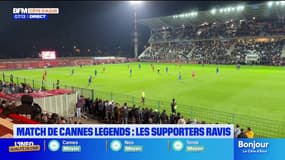L'AS Cannes a fêté ses "légendes" dans un match de gala caritatif
