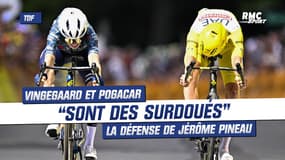 Tour de France : Vingegaard et Pogacar sont "des surdoués", Jérôme Pineau défend les deux coureurs