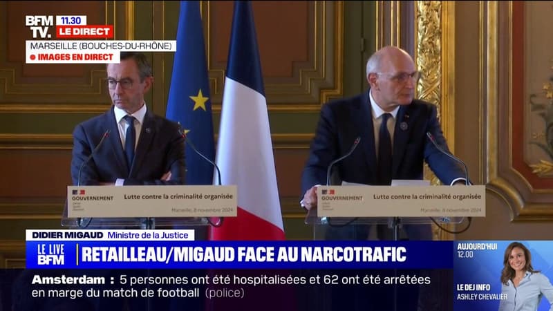 Victimes du narcotrafic: le ministre de la Justice comprend 