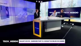 Galaxy A54 : Samsung part à l'assaut du milieu de gamme