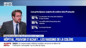 "On a une ultra-richesse aujourd'hui qui est totalement indécente", dit Benjamin Lucas-Lundy Député Génération.s des Yvelines