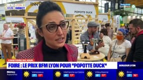 Foire de Lyon: la start-up "Popotte Duck" remporte le prix BFM Lyon