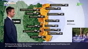 Météo Alsace: des orages attendus dans l'après-midi, jusqu'à 32°C à Sélestat et 30°C à Colmar