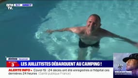 "Ça fait du bien": après plusieurs semaines de vacances annulées, ce vacancier profite du camping dans le Var