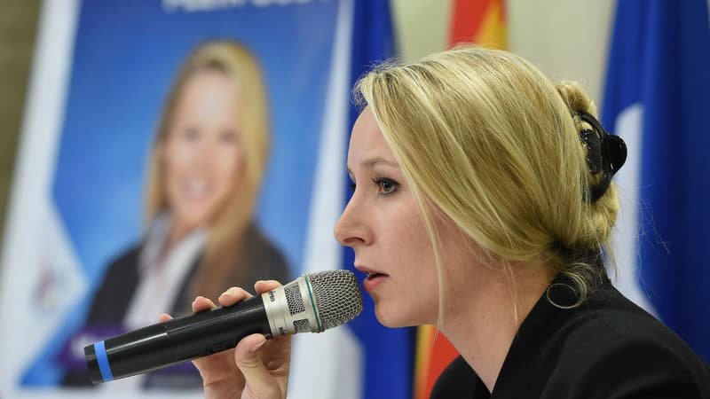 Marion Maréchal Le Pen est tête de liste FN en Paca pour les élections régionales.
