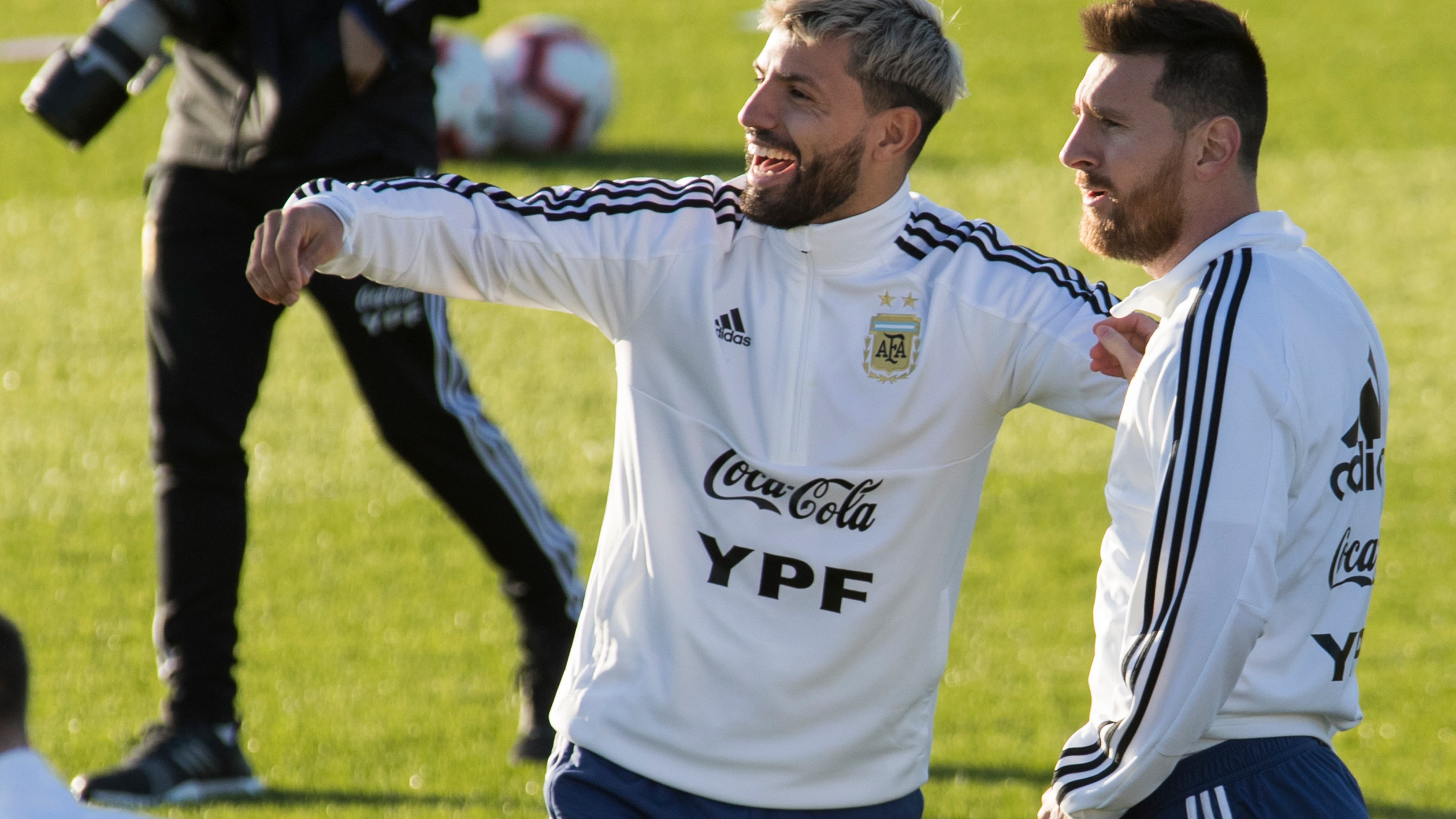 Sergio Aguëro et Lionel Messi Sergio Aguëro et Lionel Messi