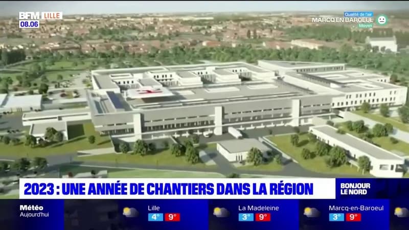 Hauts-de-France: une année de chantiers importants en 2023