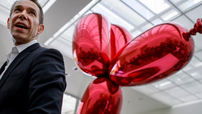 "Balloon Dog", de Jeff Koons, est devenu l'oeuvre contemporaine la plus chère du monde.
