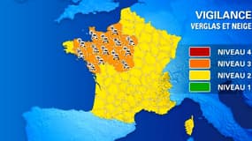 La carte de vigilance orange ce vendredi soir.