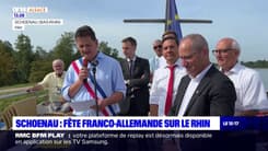 Schoenau: une fête franco-allemande sur le Rhin