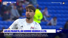 Lucas Paqueta, un homme heureux à l'OL