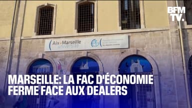  Marseille: la fac d'économie ferme face aux dealers 