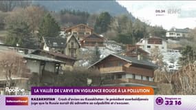 La vallée de l'Arve, en Haute-Savoie, placée en vigilance rouge pour pollution aux particules fines