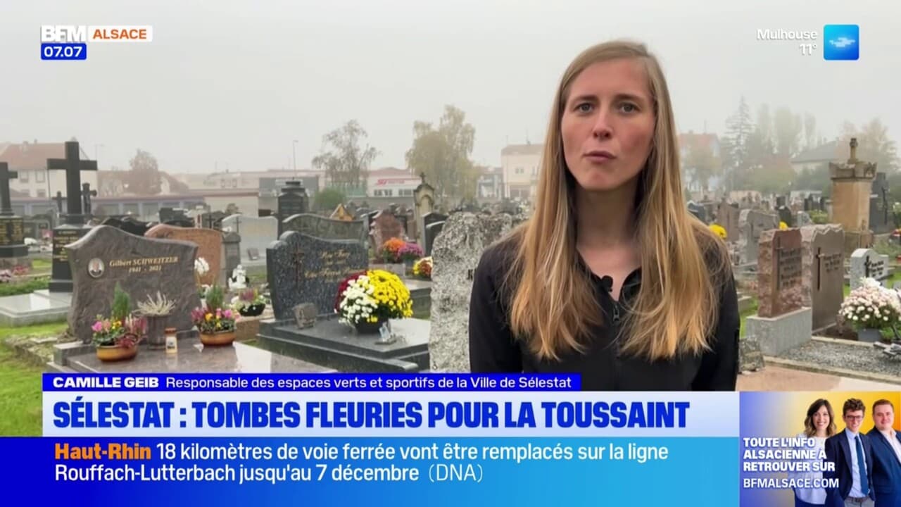 Fête De La Toussaint: Le Cimetière De Sélestat Se Prépare