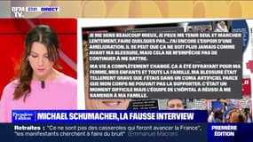 Le choix de Lisa: La fausse interview de Michael Schumacher - 20/04