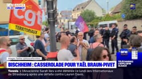 Strasbourg: Yaël Braun-Pivet accueillie par une casserolade lundi soir