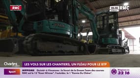 Info RMC: les vols sur les chantiers en hausse de 36% depuis 2022