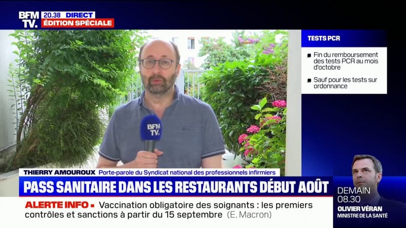 "Pour un soignant, se vacciner est une obligation morale et déontologique", estime ce porte-parole d'un syndicat d'infirmiers