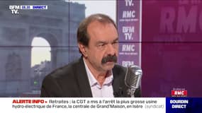 ""Les actions, les grèves, les manifestations sont légitimes" estime Philippe Martinez