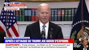 Joe Biden: "Je suis reconnaissant que Donald Trump aille bien"
