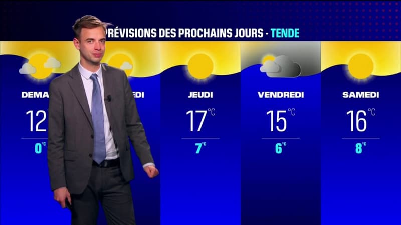 Météo Côte d'Azur: grande douceur ce lundi, 17°C à Grasse