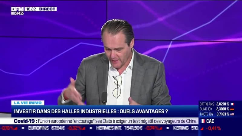 Christophe Capelli (Capelli) : Investir dans des halles industrielles, quels avantages ? - 05/01