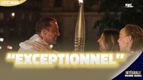 JO 2024 : "Exceptionnel", Guigou raconte son parcours avec la flamme dans les Tuileries