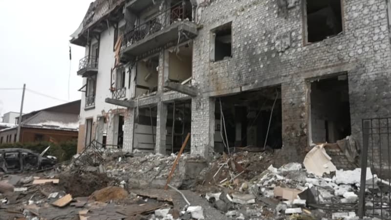 Guerre en Ukraine: 11 blessés dans une frappe russe sur un hôtel à Kharkiv