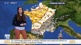 La météo pour ce vendredi 8 décembre 2017