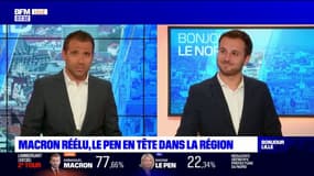 Présidentielle: Macron réélu, Le Pen en tête dans la région