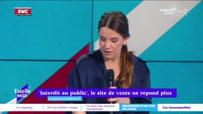 RMC s’engage pour vous : "Interdit au public", le site de vente ne répond plus - 02/01